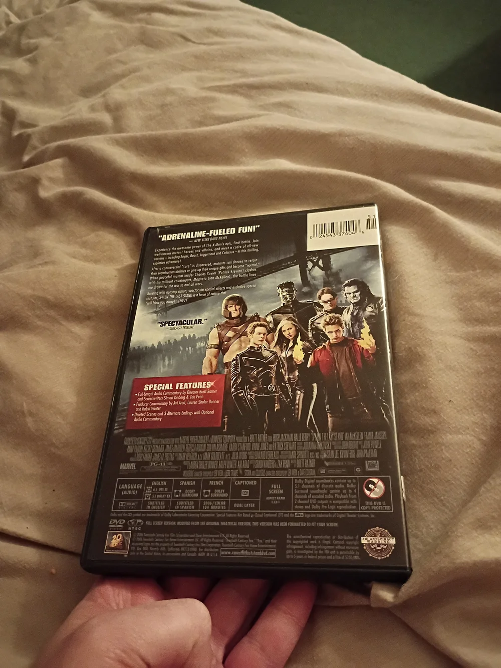 The Last Stand (DVD) - Black Case